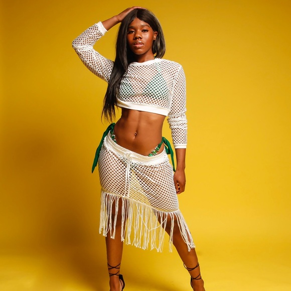 Women’s Beach Cover Up Skirt - Picture 13 of 13